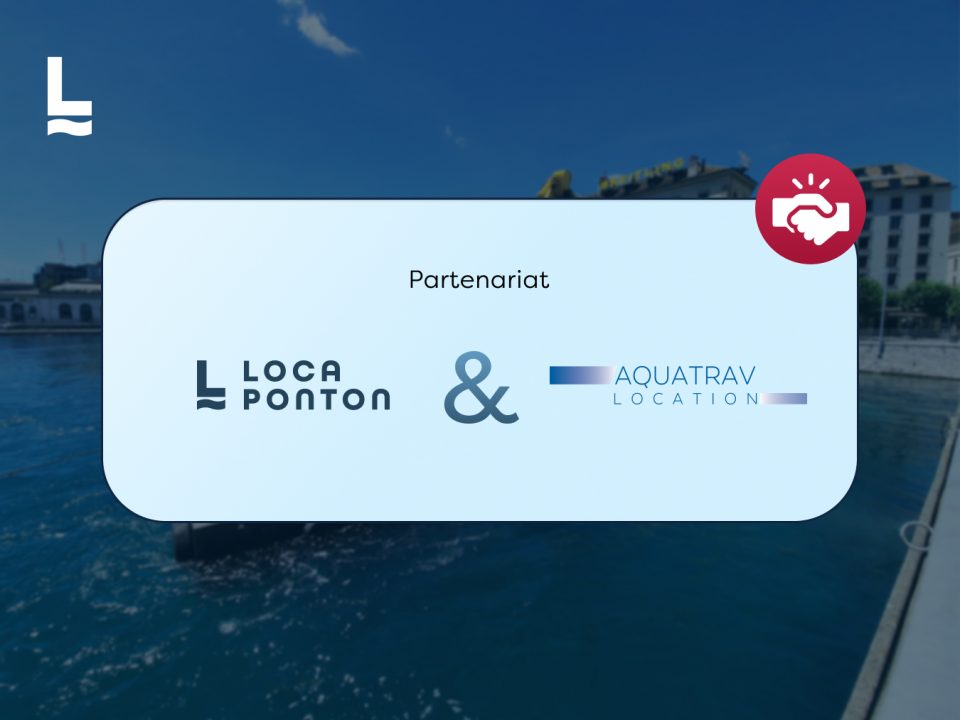 Partenariat Locaponton et Aquatrav Location - location de pontons flottants